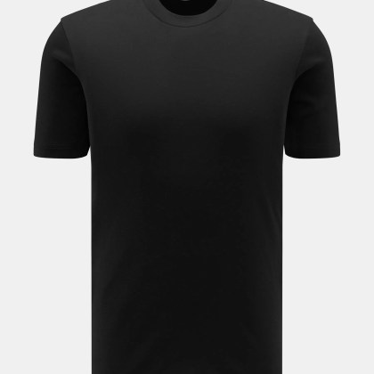 Stefan Brandt - Herren - Rundhals-T-Shirt %27Sea Island Eli%27 schwarz Stefan Brandt - Herren - Rundhals-T-Shirt %27Sea Island Eli%27 schwarz