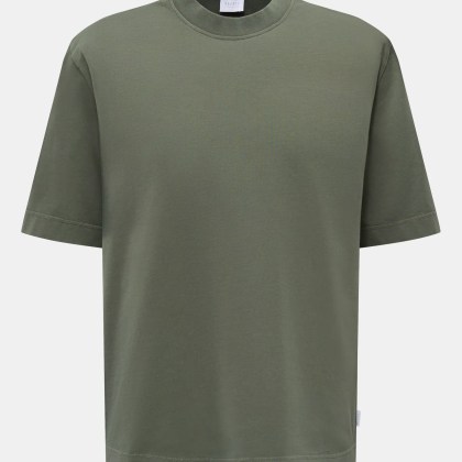 04651/ A trip in a bag - Herren - Rundhals-T-Shirt %27Nunu Tee%27 graugrün 04651/ A trip in a bag - Herren - Rundhals-T-Shirt %27Nunu Tee%27 graugrün