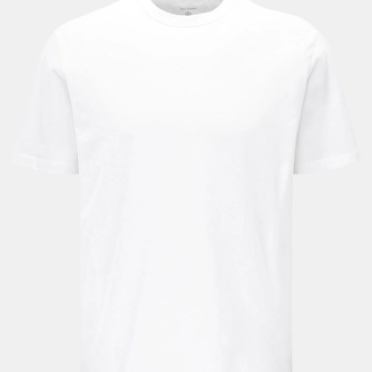 Officine Générale - Herren - Rundhals-T-Shirt %27Cneck Tee%27 weiß Officine Générale - Herren - Rundhals-T-Shirt %27Cneck Tee%27 weiß