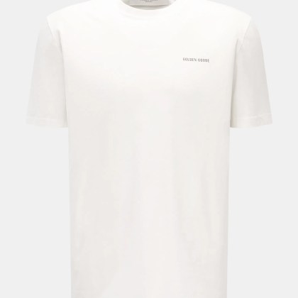 Golden Goose - Herren - Rundhals-T-Shirt offwhite Golden Goose - Herren - Rundhals-T-Shirt offwhite