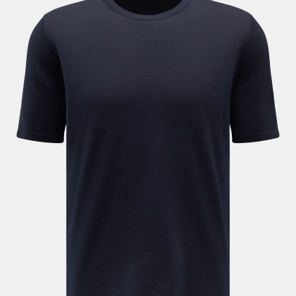 Fioroni - Herren - Rundhals-T-Shirt navy Fioroni - Herren - Rundhals-T-Shirt navy