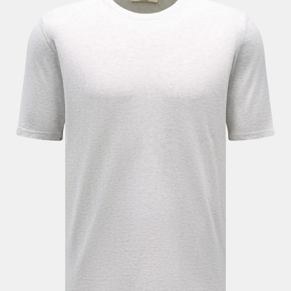Fioroni - Herren - Rundhals-T-Shirt hellgrau meliert Fioroni - Herren - Rundhals-T-Shirt hellgrau meliert