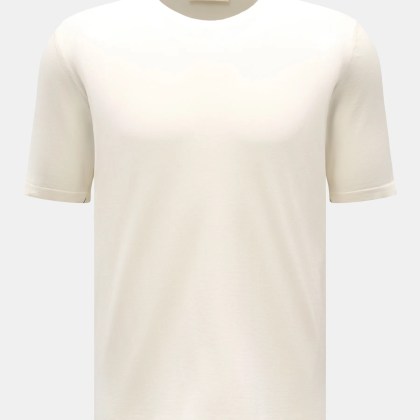 Fioroni - Herren - Rundhals-T-Shirt offwhite Fioroni - Herren - Rundhals-T-Shirt offwhite