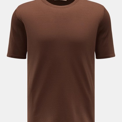 Fioroni - Herren - Rundhals-T-Shirt braun Fioroni - Herren - Rundhals-T-Shirt braun