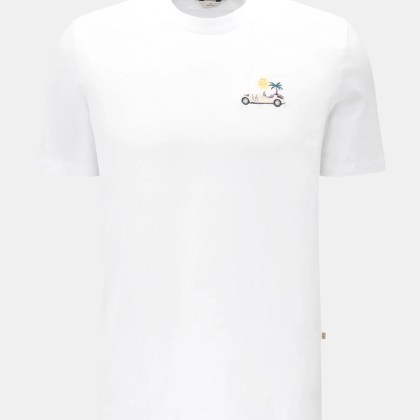 Jacob Cohen - Herren - Rundhals-T-Shirt %27Resort%27 weiß Jacob Cohen - Herren - Rundhals-T-Shirt %27Resort%27 weiß