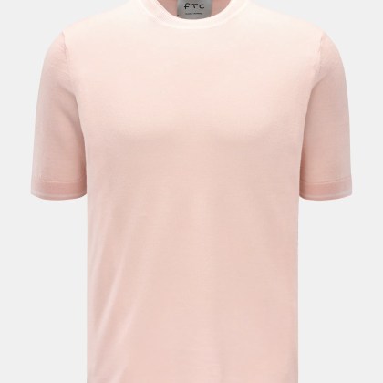 FTC - Herren - Kurzarm-Rundhalspullover rosé FTC - Herren - Kurzarm-Rundhalspullover rosé