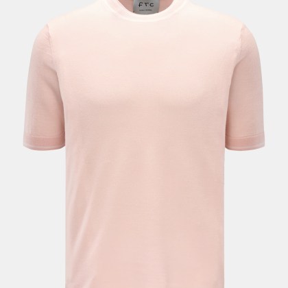 FTC - Herren - Kurzarm-Rundhalspullover rosé FTC - Herren - Kurzarm-Rundhalspullover rosé