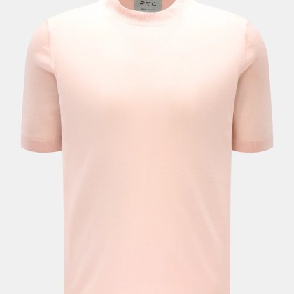 FTC - Herren - Kurzarm-Rundhalspullover rosé FTC - Herren - Kurzarm-Rundhalspullover rosé