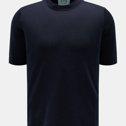 FTC - Herren - Kurzarm-Rundhalspullover navy FTC - Herren - Kurzarm-Rundhalspullover navy