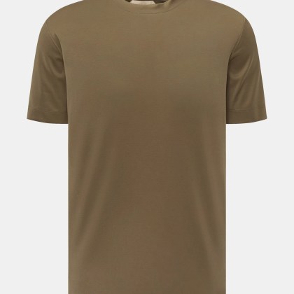 Aurélien - Herren - Rundhals-T-Shirt oliv Aurélien - Herren - Rundhals-T-Shirt oliv