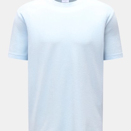 04651/ A trip in a bag - Herren - Frottee T-Shirt %27Terry Tee%27 pastellblau 04651/ A trip in a bag - Herren - Frottee T-Shirt %27Terry Tee%27 pastellblau