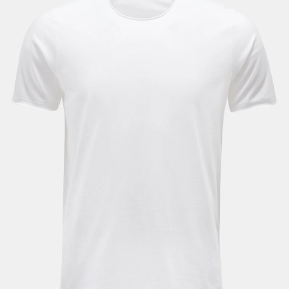 Stefan Brandt - Herren - Rundhals-T-Shirt %27Elia%27 weiß Stefan Brandt - Herren - Rundhals-T-Shirt %27Elia%27 weiß