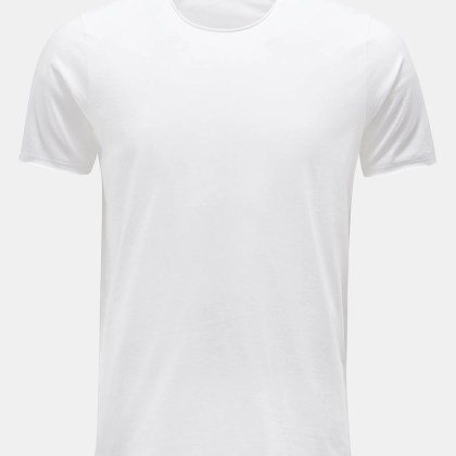 Stefan Brandt - Herren - Rundhals-T-Shirt %27Elia%27 weiß Stefan Brandt - Herren - Rundhals-T-Shirt %27Elia%27 weiß