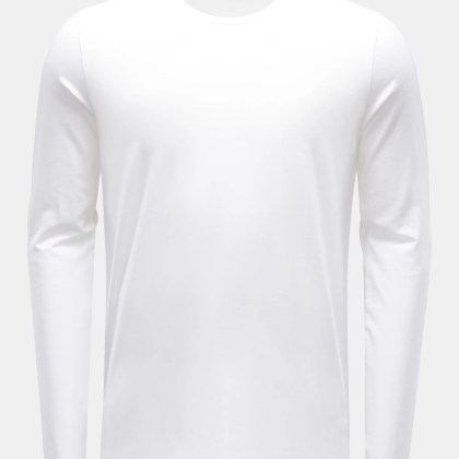 Kiefermann - Herren - Rundhals-Longsleeve %27Emil%27 weiß Kiefermann - Herren - Rundhals-Longsleeve %27Emil%27 weiß