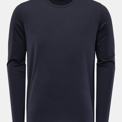 Kiefermann - Herren - Rundhals-Longsleeve %27Emil%27 navy Kiefermann - Herren - Rundhals-Longsleeve %27Emil%27 navy