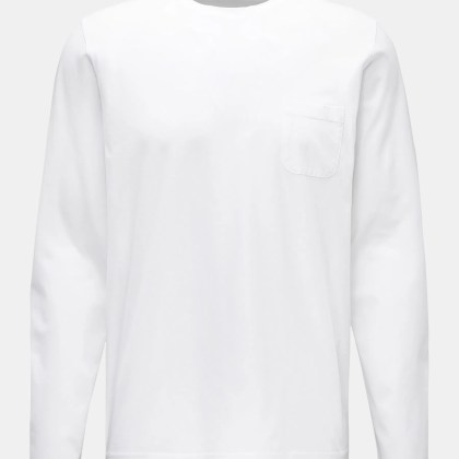 von Braun - Herren - Rundhals-Longsleeve weiß von Braun - Herren - Rundhals-Longsleeve weiß