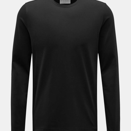 mey story - Herren - Rundhals-Longsleeve schwarz mey story - Herren - Rundhals-Longsleeve schwarz