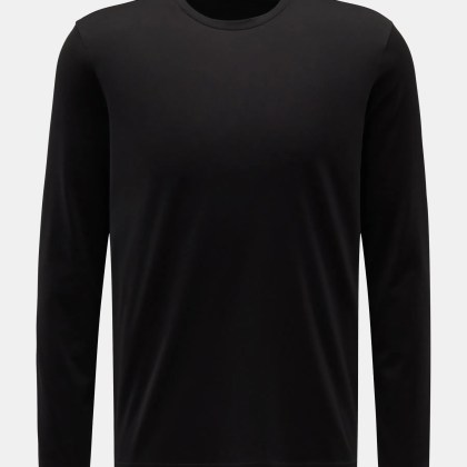 Stefan Brandt - Herren - Rundhals-Longsleeve %27Enno%27 schwarz Stefan Brandt - Herren - Rundhals-Longsleeve %27Enno%27 schwarz