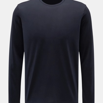 Stefan Brandt - Herren - Rundhals-Longsleeve %27Enno%27 navy Stefan Brandt - Herren - Rundhals-Longsleeve %27Enno%27 navy