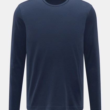 Stefan Brandt - Herren - Rundhals-Longsleeve %27Enno%27 dunkelblau Stefan Brandt - Herren - Rundhals-Longsleeve %27Enno%27 dunkelblau
