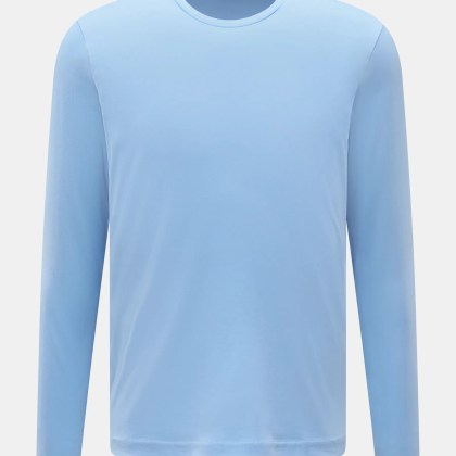 Stefan Brandt - Herren - Rundhals-Longsleeve %27Enno%27 hellblau Stefan Brandt - Herren - Rundhals-Longsleeve %27Enno%27 hellblau