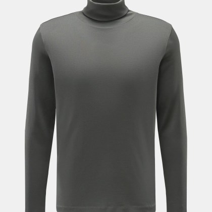 Stefan Brandt - Herren - Rollkragen-Longsleeve %27Eli%27 dunkelgrau Stefan Brandt - Herren - Rollkragen-Longsleeve %27Eli%27 dunkelgrau