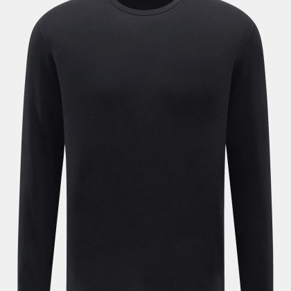 Stefan Brandt - Herren - Rundhals-Longsleeve %27Enno%27 dark navy Stefan Brandt - Herren - Rundhals-Longsleeve %27Enno%27 dark navy