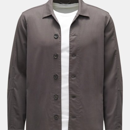 Weber+Weber - Herren - Overshirt %27Fresco Light Overshirt%27 grau Weber+Weber - Herren - Overshirt %27Fresco Light Overshirt%27 grau