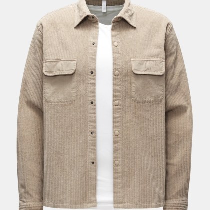 04651/ A trip in a bag - Herren - Cord-Overshirt %27Oyster%27 beige 04651/ A trip in a bag - Herren - Cord-Overshirt %27Oyster%27 beige