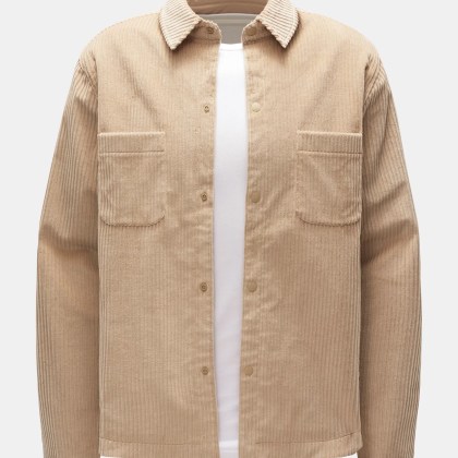 04651/ A trip in a bag - Herren - Cord-Wendeovershirt %27Reversible%27 beige 04651/ A trip in a bag - Herren - Cord-Wendeovershirt %27Reversible%27 beige
