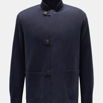 Doppiaa - Herren - Overshirt %27Aasti%27 navy Doppiaa - Herren - Overshirt %27Aasti%27 navy