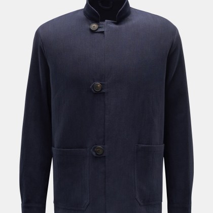 Doppiaa - Herren - Overshirt %27Aasti%27 navy Doppiaa - Herren - Overshirt %27Aasti%27 navy