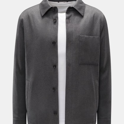 Corneliani - Herren - Overshirt dunkelgrau Corneliani - Herren - Overshirt dunkelgrau