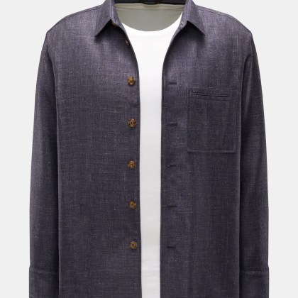 Colombo - Herren - Overshirt graublau meliert Colombo - Herren - Overshirt graublau meliert