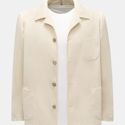 Santaniello - Herren - Overshirt %27Zagara%27 creme Santaniello - Herren - Overshirt %27Zagara%27 creme