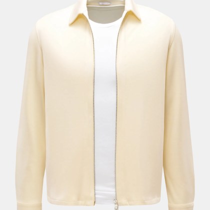 Marco Pescarolo - Herren - Jersey-Overshirt %27Avi%27 creme Marco Pescarolo - Herren - Jersey-Overshirt %27Avi%27 creme