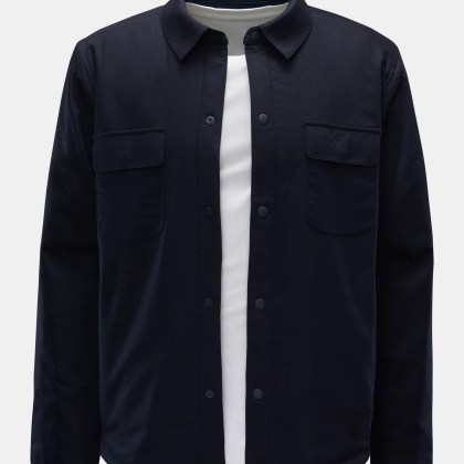 04651/ A trip in a bag - Herren - Wende-Overshirt navy 04651/ A trip in a bag - Herren - Wende-Overshirt navy
