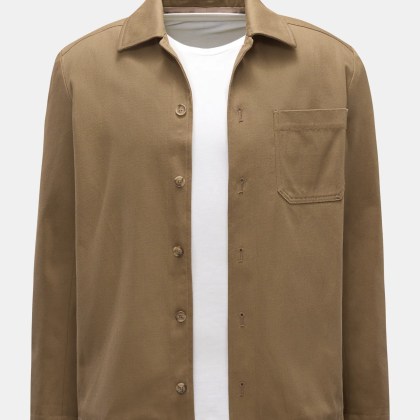 A.P.C. - Herren - Overshirt %27Jeffray%27 taupe A.P.C. - Herren - Overshirt %27Jeffray%27 taupe