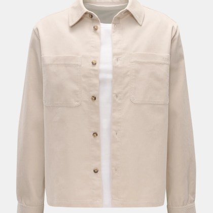 A.P.C. - Herren - Overshirt %27Leon%27 creme A.P.C. - Herren - Overshirt %27Leon%27 creme