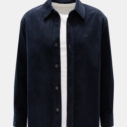 A.P.C. - Herren - Overshirt %27Bobby%27 navy A.P.C. - Herren - Overshirt %27Bobby%27 navy