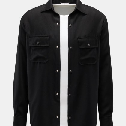 Marco Pescarolo - Herren - Overshirt %27Next%27 schwarz Marco Pescarolo - Herren - Overshirt %27Next%27 schwarz