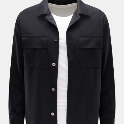 Windsor - Herren - Overshirt %27Lavoro%27 dark navy Windsor - Herren - Overshirt %27Lavoro%27 dark navy