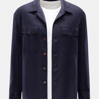 Piacenza 1733 - Herren - Overshirt navy Piacenza 1733 - Herren - Overshirt navy