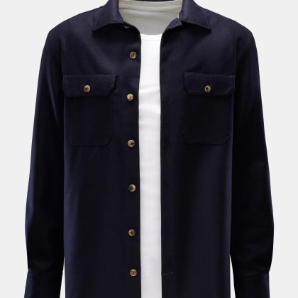Brunello Cucinelli - Herren - Overshirt navy Brunello Cucinelli - Herren - Overshirt navy