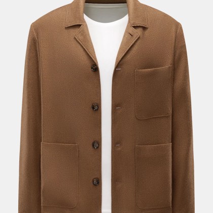 Piacenza 1733 - Herren - Overshirt braun Piacenza 1733 - Herren - Overshirt braun