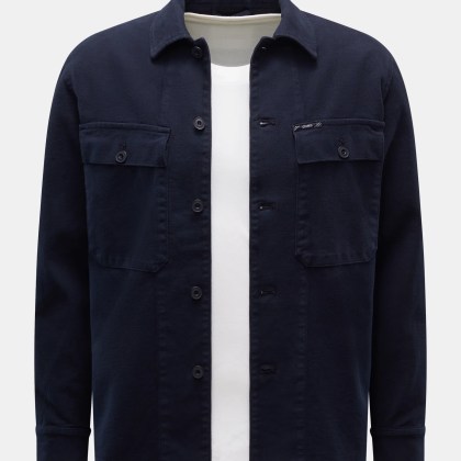 Closed - Herren - Overshirt navy Closed - Herren - Overshirt navy