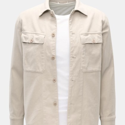 Closed - Herren - Overshirt sand Closed - Herren - Overshirt sand