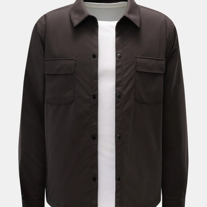 04651/ A trip in a bag - Herren - Overshirt %27Travel%27 dunkelbraun 04651/ A trip in a bag - Herren - Overshirt %27Travel%27 dunkelbraun