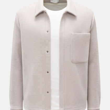 Kiefermann - Herren - Overshirt %27Elijaz%27 hellgrau Kiefermann - Herren - Overshirt %27Elijaz%27 hellgrau