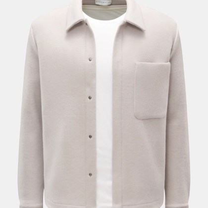 Kiefermann - Herren - Overshirt %27Elijaz%27 hellgrau Kiefermann - Herren - Overshirt %27Elijaz%27 hellgrau